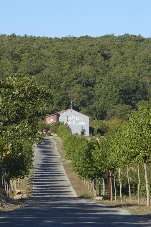 Les Terres De Saint Hilaire Bed & Breakfast Ollières Dış mekan fotoğraf