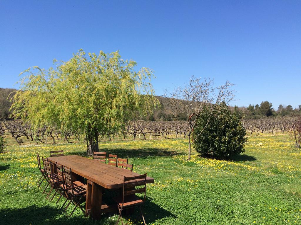Les Terres De Saint Hilaire Bed & Breakfast Ollières Dış mekan fotoğraf